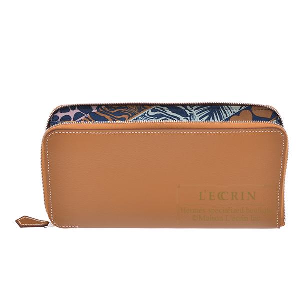 HERMES エルメス アザップ シルクイン ロング ゴールド/ ブルー HERMES エルメス アザップ シルクイン ロング ゴールド/ ブルー