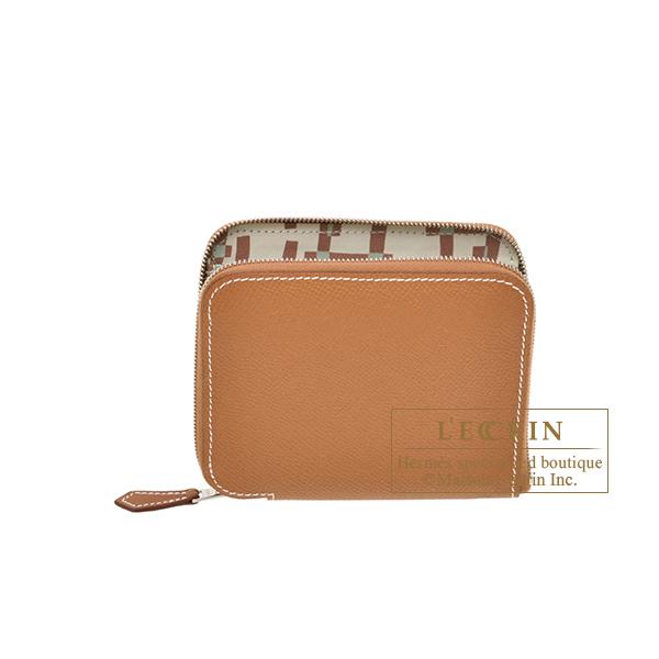 HERMES エルメス アザップ シルクイン コンパクト ゴールド HERMES エルメス アザップ シルクイン コンパクト ゴールド