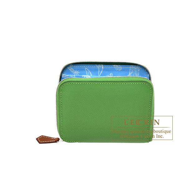 HERMES エルメス シルクインコンパクト ヴェールユッカ セレスト HERMES（エルメス） アザップ シルクイン コンパクト ヴェールユッカ