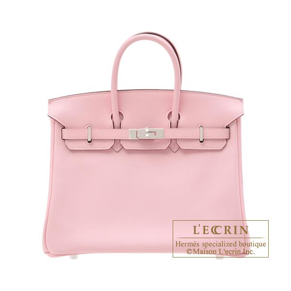 Birkin エルメス バーキン25 ローズサクラ スイフト シルバー金具