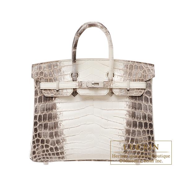 エルメス バーキン25 ヒマラヤ クロコダイル ニロティカスマット シルバー金具 Msbk エルメス専門店 西麻布レクラン 通販 Yahoo ショッピング