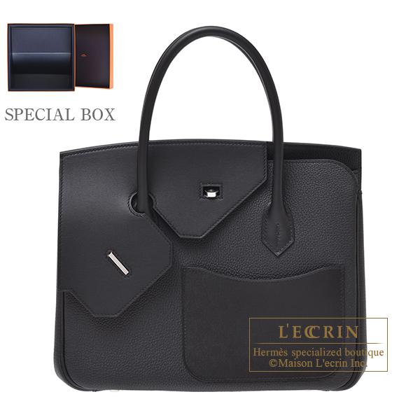 Birkin エルメス バーキン無秩序 30 ブラック トゴ/スイフト