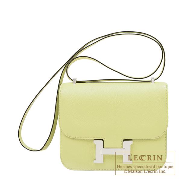 エルメス HERMES ミラー 鏡 小物 コンスタンスミニ HERMES エルメス コンスタンスミニ ミラー ジョーヌブルジョン
