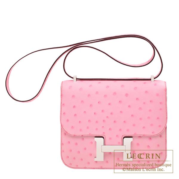 HERMES エルメス コンスタンスミニ ミラー ローズバブルガム 
