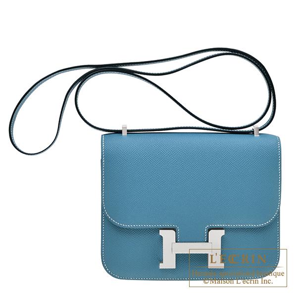 HERMES（エルメス） コンスタンスミニ ミラー ニューブルージーン 