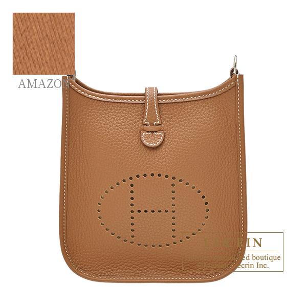 【HERMES】エルメス エヴリンTPM ナタ 金具シルバー エルメス エヴリンアマゾンTPM ジョーヌミルトン トリヨン