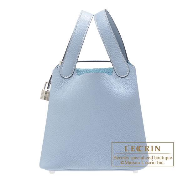 HERMES エルメス ピコタンロック22/MM ブルーラン トリヨン HERMES エルメス ピコタンロック22/MM ブルーラン トリヨン