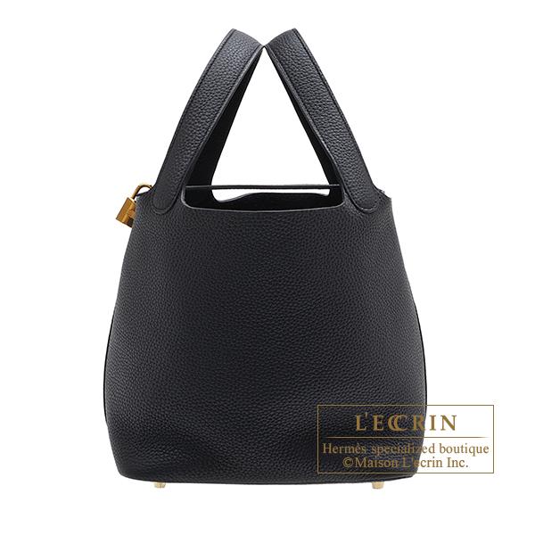 HERMES（エルメス） ピコタンロック22/MM ブラック トリヨンクレマンス