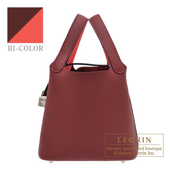 HERMES エルメス ピコタンロックエクラ18/PM ルージュアッシュ