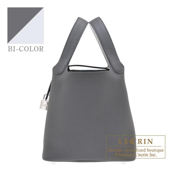 HERMES エルメス ピコタンロックエクラ18/PM アルドワーズ/ グリ HERMES エルメス ピコタンロックエクラ18/PM アルドワーズ/ グリ