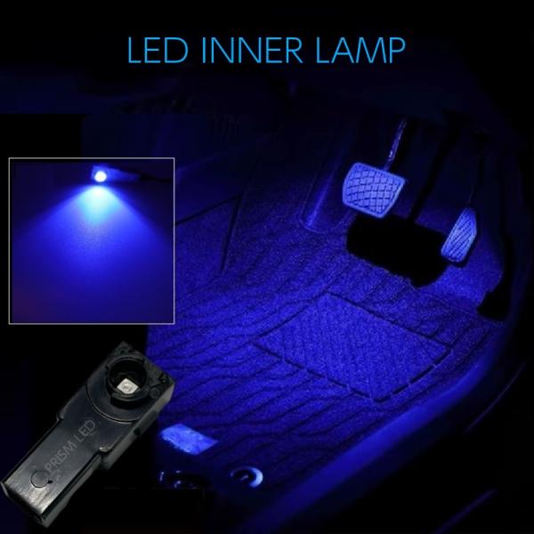 ランドクルーザー200 LED フットランプ ランクル200 ブルー 純正交換用