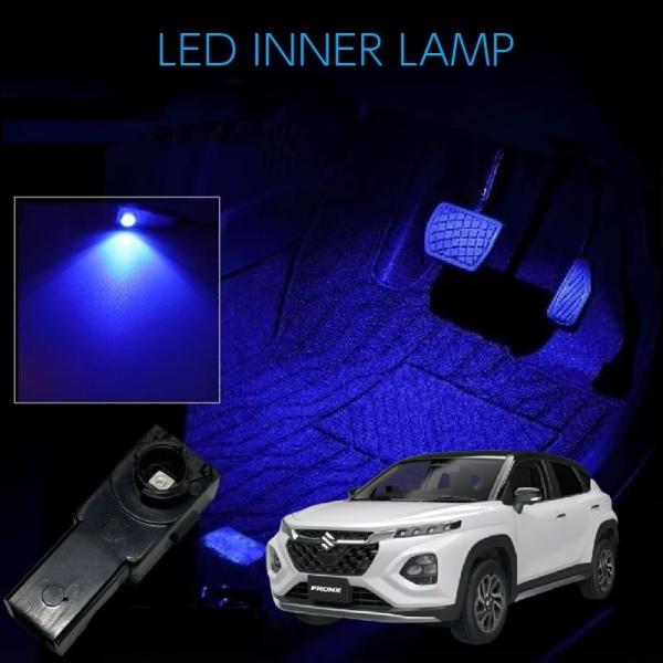 スズキ FRONX フロンクス LED フットランプ ブルー 純正交換用 足元灯