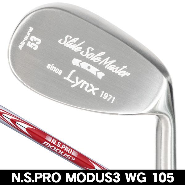 リンクス スライドソールマスター ウェッジ N.S.PRO MODUS3 WEDGE 105 右利き用 2026年モデル 日本正規品