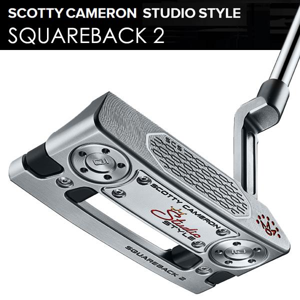 新品2025 スコッティキャメロン スクエアバック 2 希少36インチ中尺 SCOTTY CAMERON スコッティキャメロン 2025 スタジオスタイル