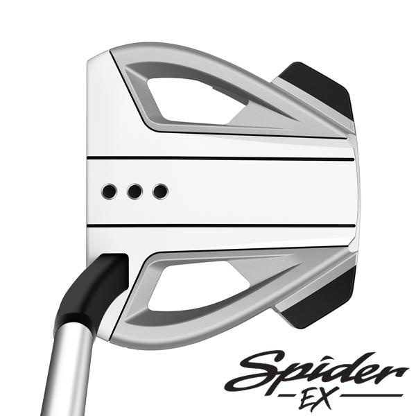 高級ブランド テーラーメイド スパイダーEX パター WHITE フローネック