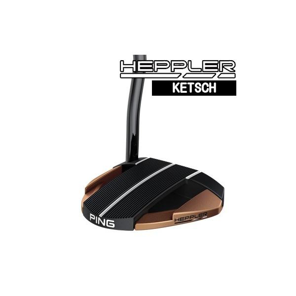 PING（ピン） ヘプラー KETSCH ケッチ PP59グリップ装着 パター 右用