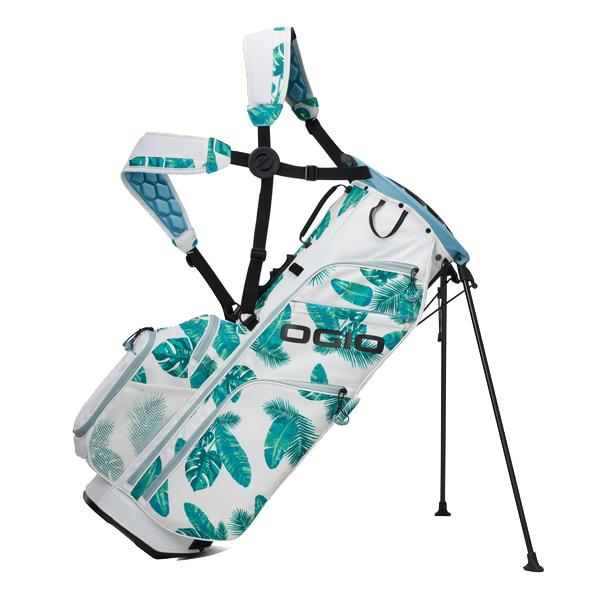 最終値下げ　OGIO キャディバッグ シルバー/イエロー Amazon | オジオ(OGIO) キャディバッグ STN WOODE GRY 24 (スタンド