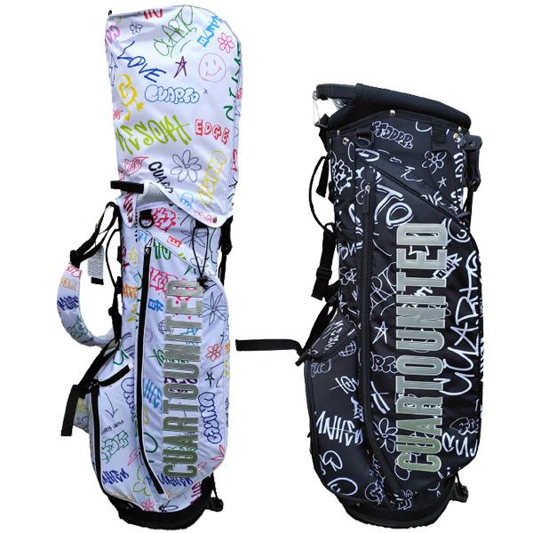 軽量スタンドキャディバッグ CUARTO UNITED グラフティ柄 軽量スタンドキャディバッグ CUARTO UNITED グラフティ柄