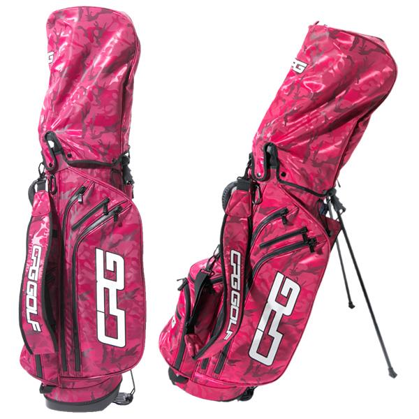 新品 CPG GOLF cpg-202114-21 ワインレッド キャディバッグ CPG GOLF CPGゴルフ CPG-202114 9.0型 3.3kg アイコニックカモ