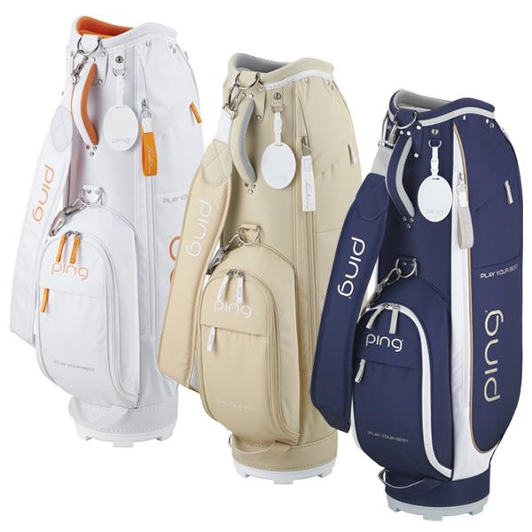 未使用 タグ付き MARK&LONA ゴルフバッグ 大容量 ポーチ付属 ホワイト 50070-50088_1.jpg