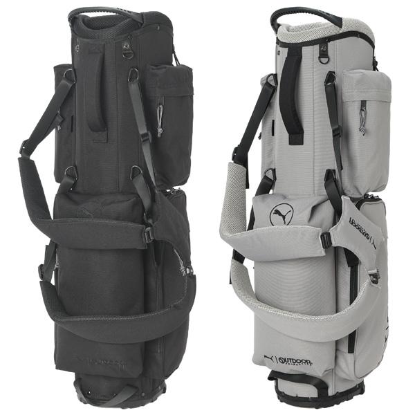 PUMA プーマ　キャディバッグ　スタンド　軽量　フードカバー付き　ゴルフバッグ PUMA プーマ キャディバッグ スタンド 軽量 フードカバー付き