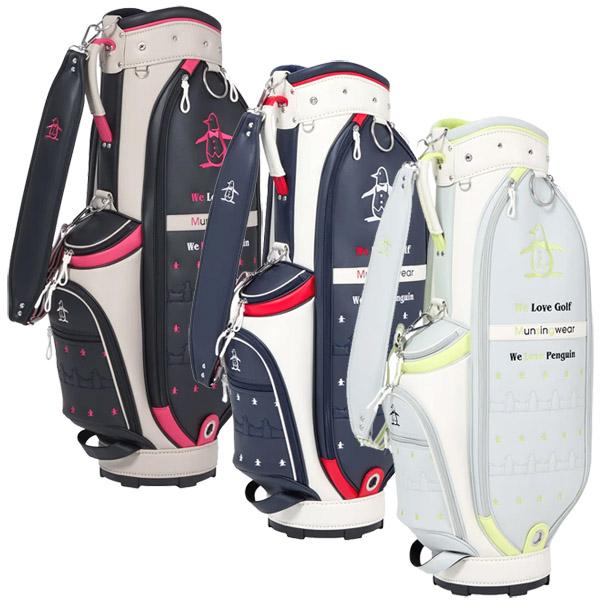 Munsingwear ☆付属ネームタグ刻印無料☆マンシング キャディバッグ
