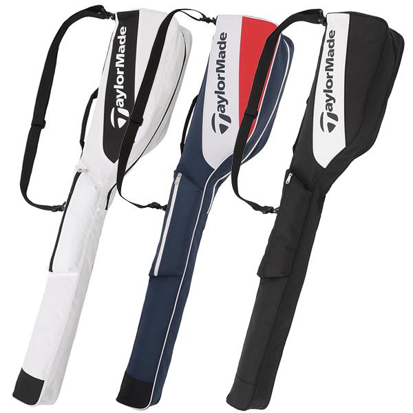 シンプルでスポーティなデザインを施した２０２４年モデルです。数本のクラブを持ってゴルフ練習場に行く際に便利なレンジケース（クラブケース）で、ゴルフ手袋などが収納できるポケットも装備しています。ショルダーベルトも付属しています。