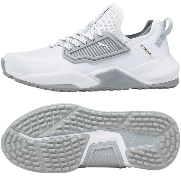 新品 PUMA プーマ スパイクレス ゴルフシューズ 29cm ホワイト PUMA（プーマ） GS ワン 195405-01 プーマホワイト/ハイライズ