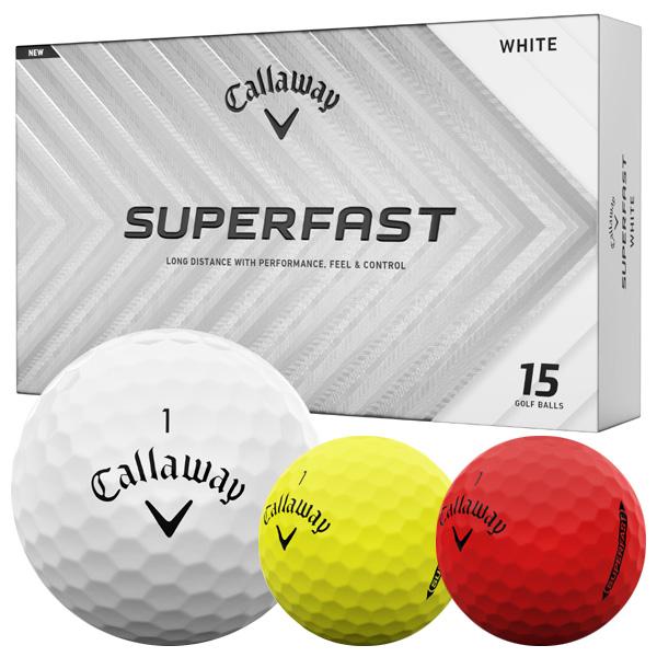 Callaway 2025 Majors Series ゴルフボール Callaway（キャロウェイ） 2025 スーパーファスト ゴルフボール ［15球