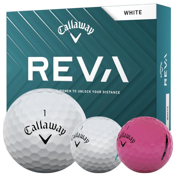 Callaway（キャロウェイ） レディース 2025 レヴァ ゴルフボール 女性
