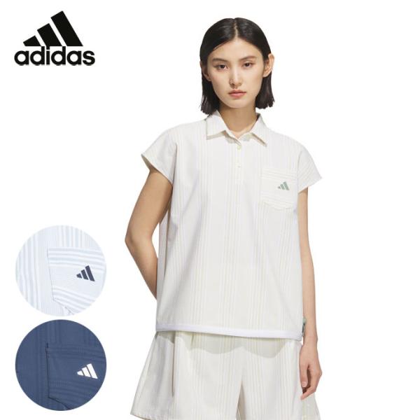 adidas ゴルフ レディース アディダス シアサッカーフレンチ