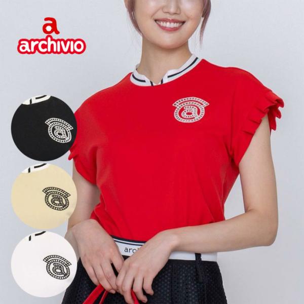 archivio（アルチビオ） ゴルフ レディース 半袖プルオーバー A459606