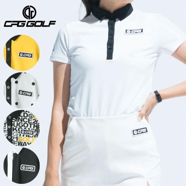 CPGゴルフ　ポロシャツ　新品 CPG GOLF ゴルフ レディース/女性用 CPG クレリックポロシャツ