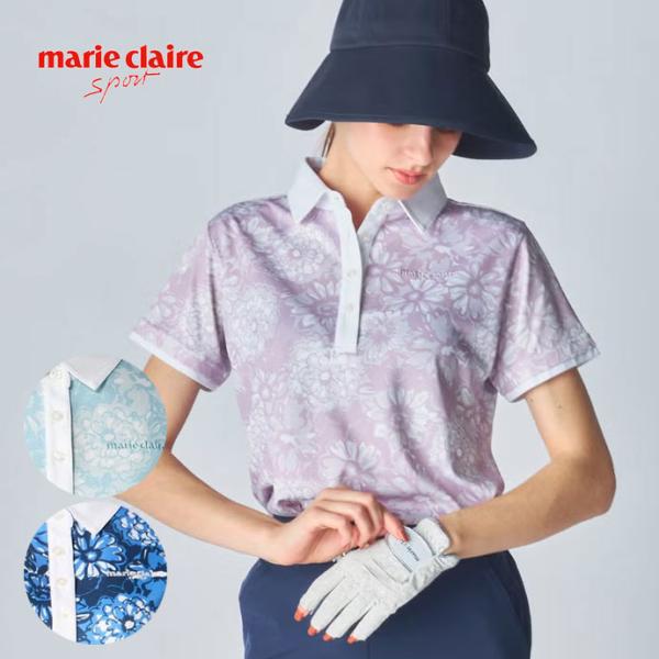 （クリアランス）ゴルフウェア レディース マリクレール ポロシャツ 春 夏 26SS