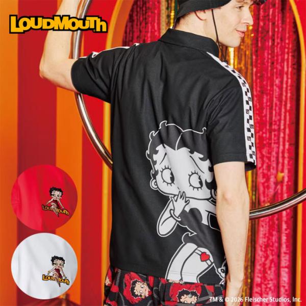 ゴルフ メンズ ラウドマウス コラボポロシャツ 春 夏 26SS