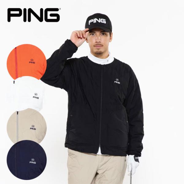 PING ゴルフ メンズ ピン アウター フルジップ中綿ブルゾン