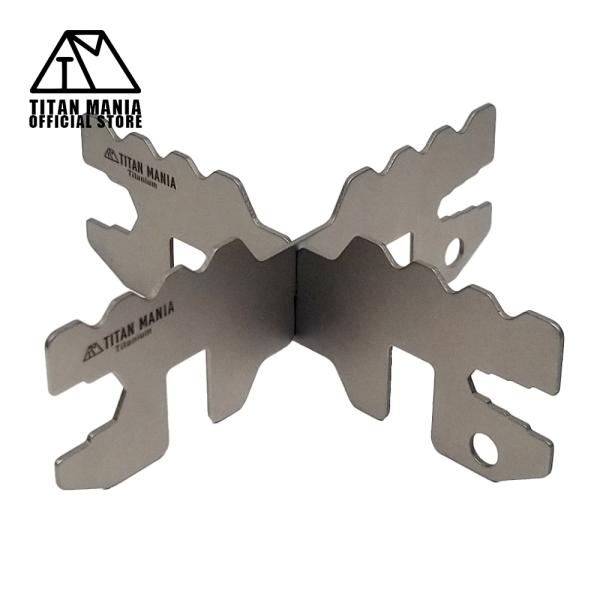 【商品詳細】Bタイプサイズ(約)：29×95.5mm重量(約)：17g材質：チタン【セット内容】本体、保管用ワイヤー、収納袋※アルコールストーブは含まれません【商品説明】チタン製で軽量！頑丈！錆びにくい！組み立て式でコンパクトな五徳。ソロキ...