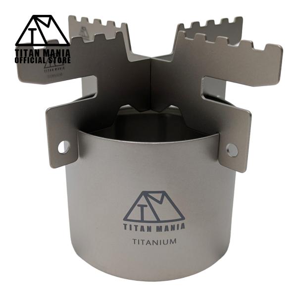 Titanium ULTRA-LIGHT アルコールストーブセット キャンプ＆フィッシングの付録:ウルトラライトなトークスのギア