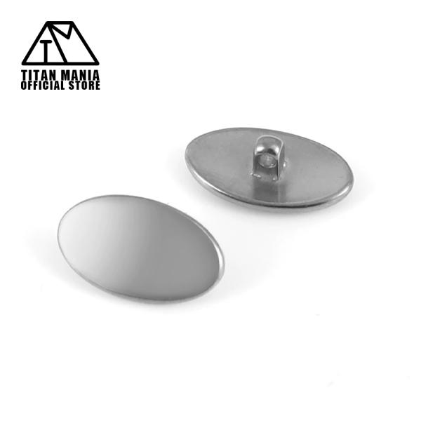 【商品詳細】サイズ(約)：7×12mm重量(約)：0.3g材質：チタン※こちらの製品はネジ式の鼻パッドになります。ワンタッチ式やかしめ式の鼻パッドには取り付けることが出来ません。お手持ちの眼鏡をご確認頂いた上でのご購入をお願い致します。※ネ...