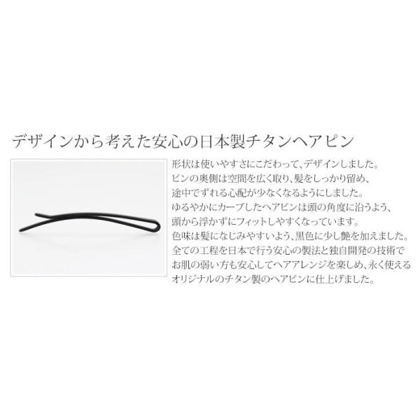 純チタンヘアピン 黒 玉無し カーブタイプ 2本セット 錆びない ウィッグ まとめ髪 七五三 成人式 金属アレルギー対応 Buyee 日本代购平台 产品购物网站大全 Buyee一站式代购 Bot Online