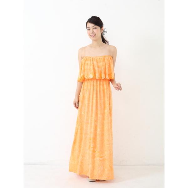 半額 カットワークフリルロングワンピース M L リゾートワンピース ハワイ 結婚式 フラ 衣装 ドレス スカート 40代 50代 沖縄 ロング Buyee 日本代购平台 产品购物网站大全 Buyee一站式代购 Bot Online