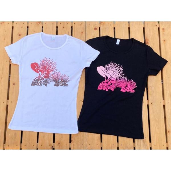 蘭鬼 パーカー Tシャツ レフア柄2枚セット フラダンス