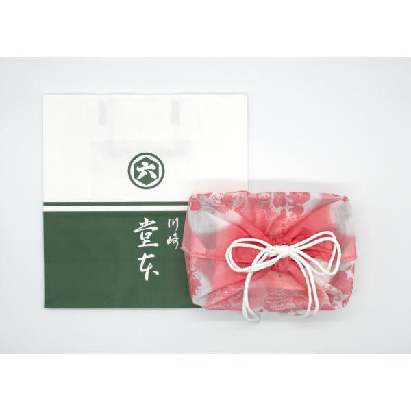 大師巻 巾着 1箱 贈答用 紙袋付き 醤油味2袋 塩味2袋 手巻き 堂本 川崎