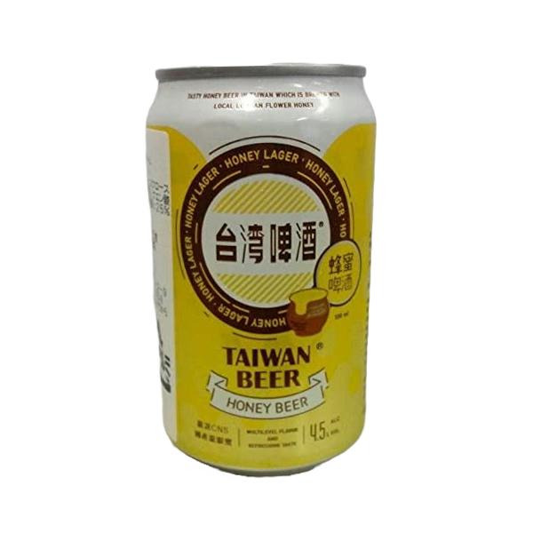 台湾ハニービール330ml缶　蜂蜜ビール中華料理に最適台湾フルーツビール・台湾ビール