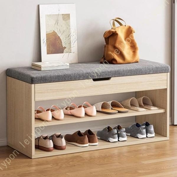 [Release date: September 22, 2025]●サイズ：幅40/60/80cm×奥行き24cm×高さ44cm●高品質の合成板素材で作られたこの玄関ベンチは、長持ちするように作られています! ●リビングや玄関、靴を履いた...