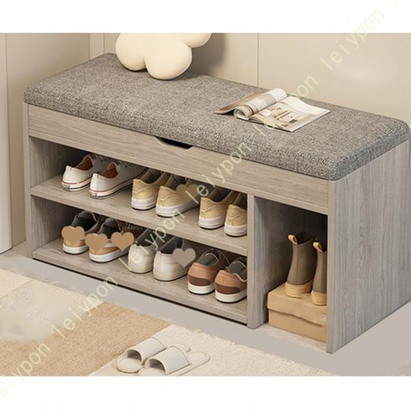 [Release date: September 2, 2025]●サイズ：幅80cm×奥行き28cm×高さ43cm   耐荷重性150kg●高品質の合成板素材で作られたこの玄関ベンチは、長持ちするように作られています! ●リビングや玄関、...