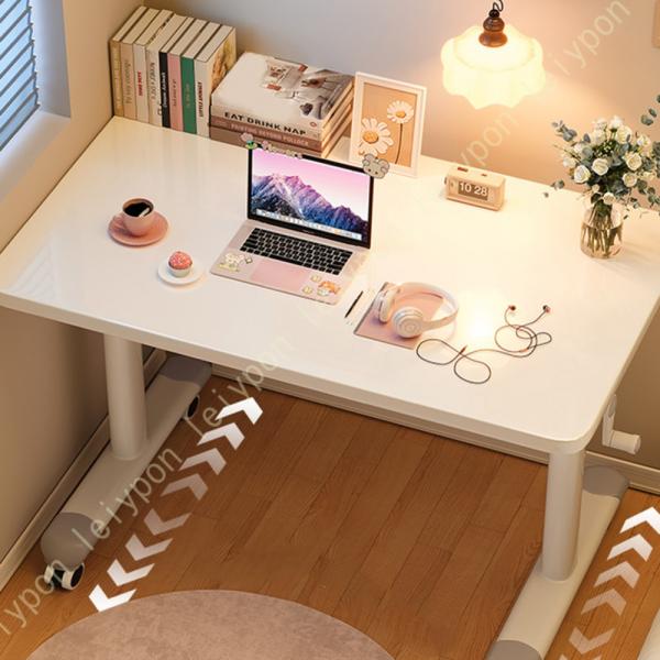 [Release date: August 29, 2025]【サイズ】本体：【昇降式】幅80cm×奥行60cm×高さ65-95cm!【昇降式】幅100cm×奥行60cm×高さ65-95cm!●パソコン用、ミシン用、宿題用、用途多彩の簡易デ...