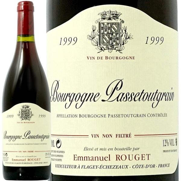 1999 �u���S�[�j�� �p�X�g�D�O���� �G�}�j���G�� ���W�F �ԃ��C�� �h�� 750ml Emmanuel Rouget Bourgogne Passetoutgrains