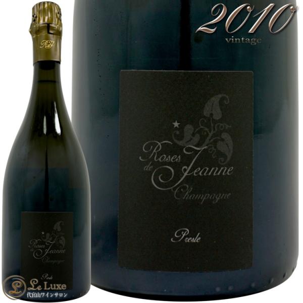 2010 �v���X�� �u���� �h �m���[�� ���[�Y �h �W�����k �Z�h���b�N �u�V���[�� �V�����p�� �A �h�� �� 750ml Cedric Bouchard Roses de Jeanne Presle Blanc de