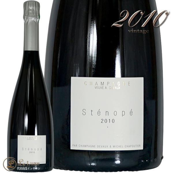 2010 �X�e�m�y �~���W�� �V�����p�[�j�� �h�D���H�[ �V�����p�� �h�� �� 750ml Champagne Devaux &amp; M.Chapoutier Stenope Millesime